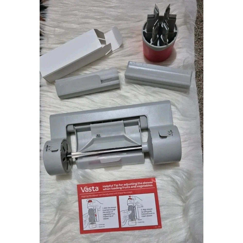 Vegetable & Fruit Sheet Slicer Spiralizer – As‎ Seen on TV  Keto & Healthy NIB
